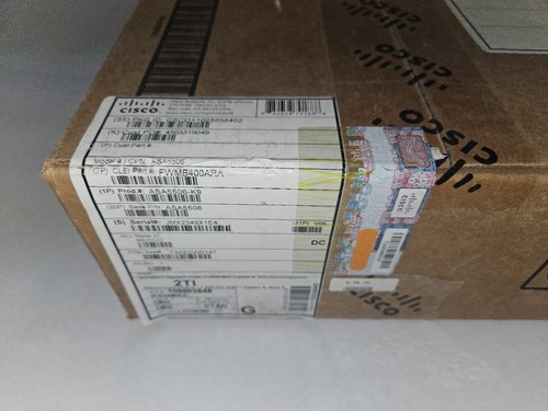SEALED NEW Cisco ASA 5506-X V04 8-Port Network Firewall Switch Appliance ASA5506 - Picture 8 of 8