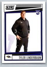 2022 Score  Football #323 Tyler Linderbaum RC Baltimore Ravens
