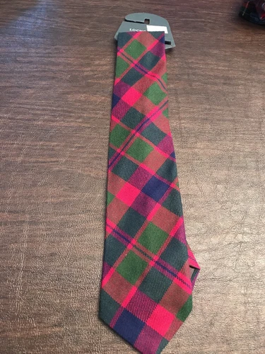 Clascow by Scottish Modern. Tartan Tie Scottish Plaid 100% Wool