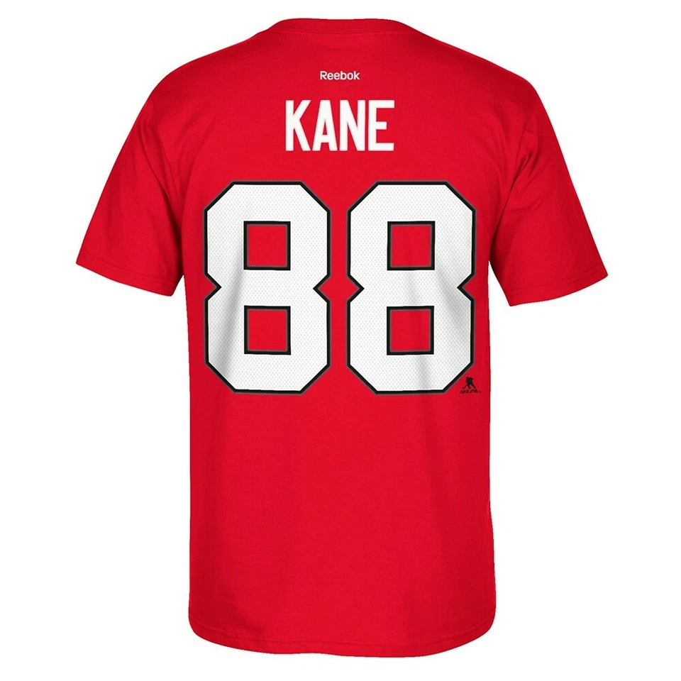 Patrick Kane Reebok Chicago Blackhawks Jugador Camiseta Roja Hombre Lote a Granel Foto 2 de 3