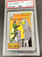 1992 Impel DC Cosmic Cards Green Lantern 8 PSA 8