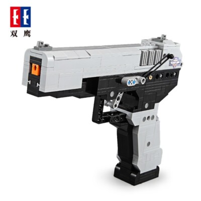 CaDA Combat Pistol Brick Building Set 412 Pieces