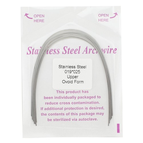 100PC Dental Orthodontic Arch Wire Stainless Steel Ovoid Form Round Rectangular - Picture 51 of 51
