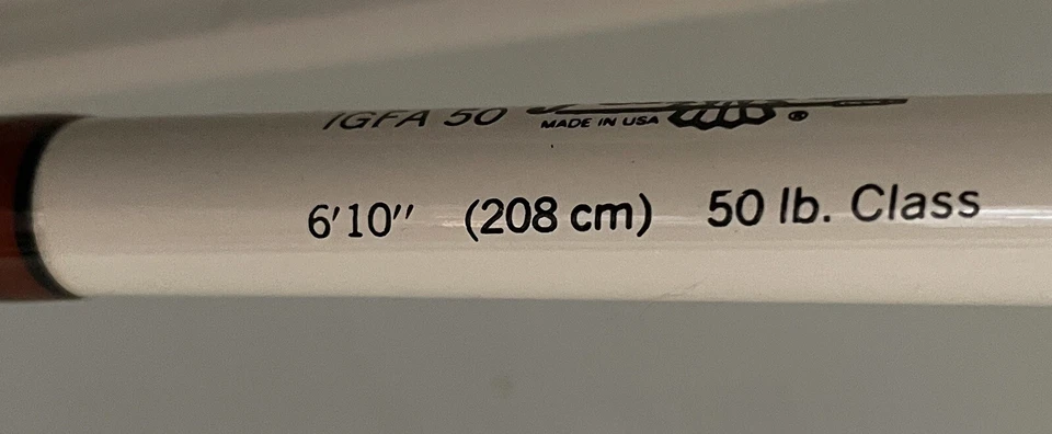 VINTAGE FENWICK FENGLASS IGFA 50 Rod ~ NEVER BEEN USED - Image 4 of 4