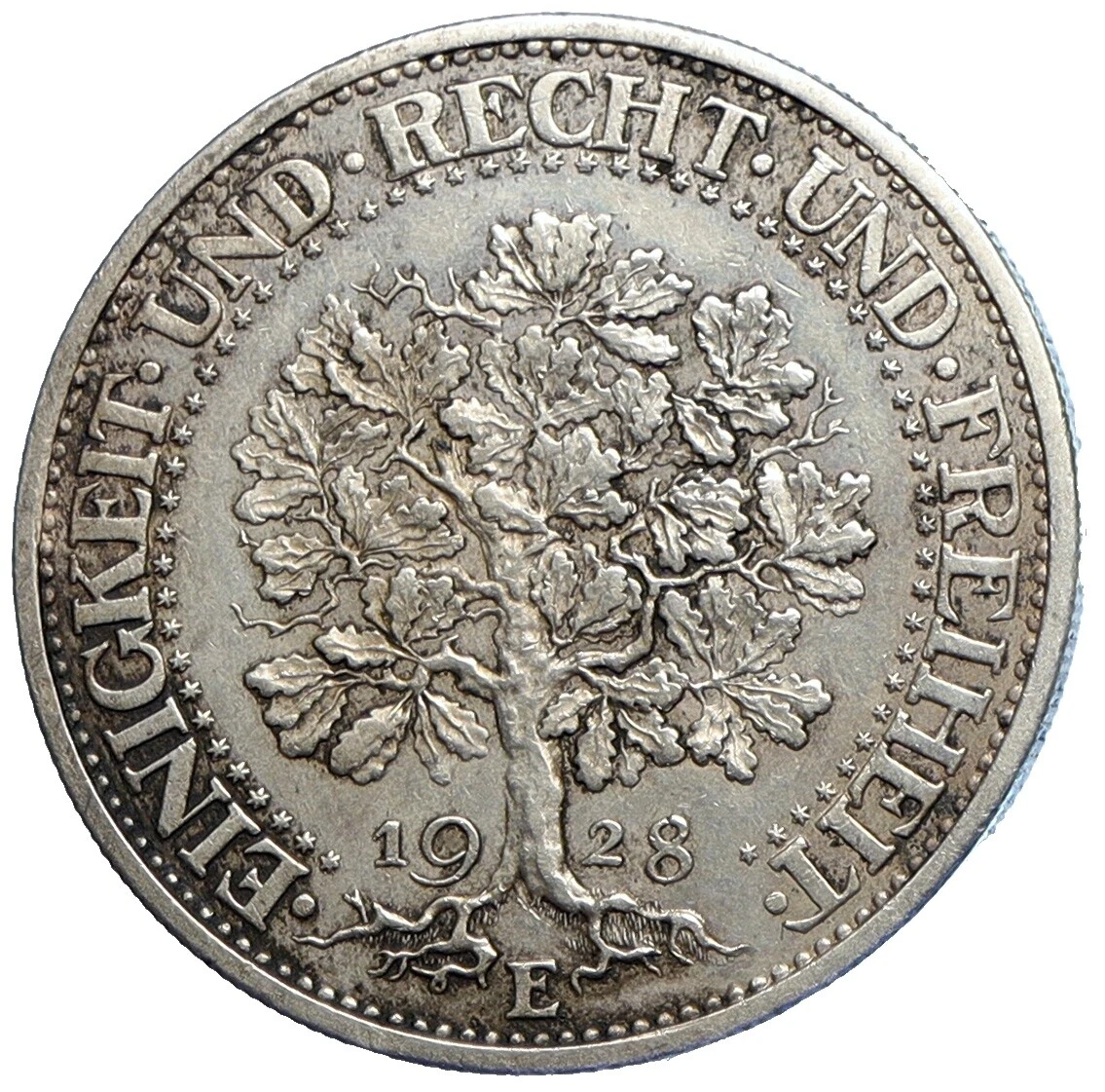 Silver 1928 Year German Coins