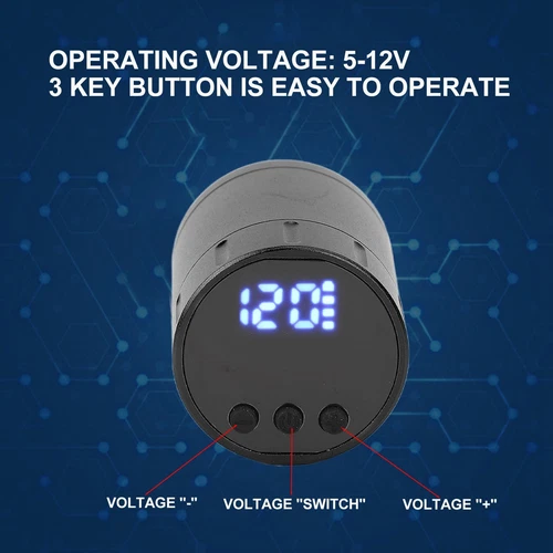 Rotary Tattoo Pen Machine Kit with Power Supply Clip Cord Connector Tattoo Pen - Picture 2 of 24