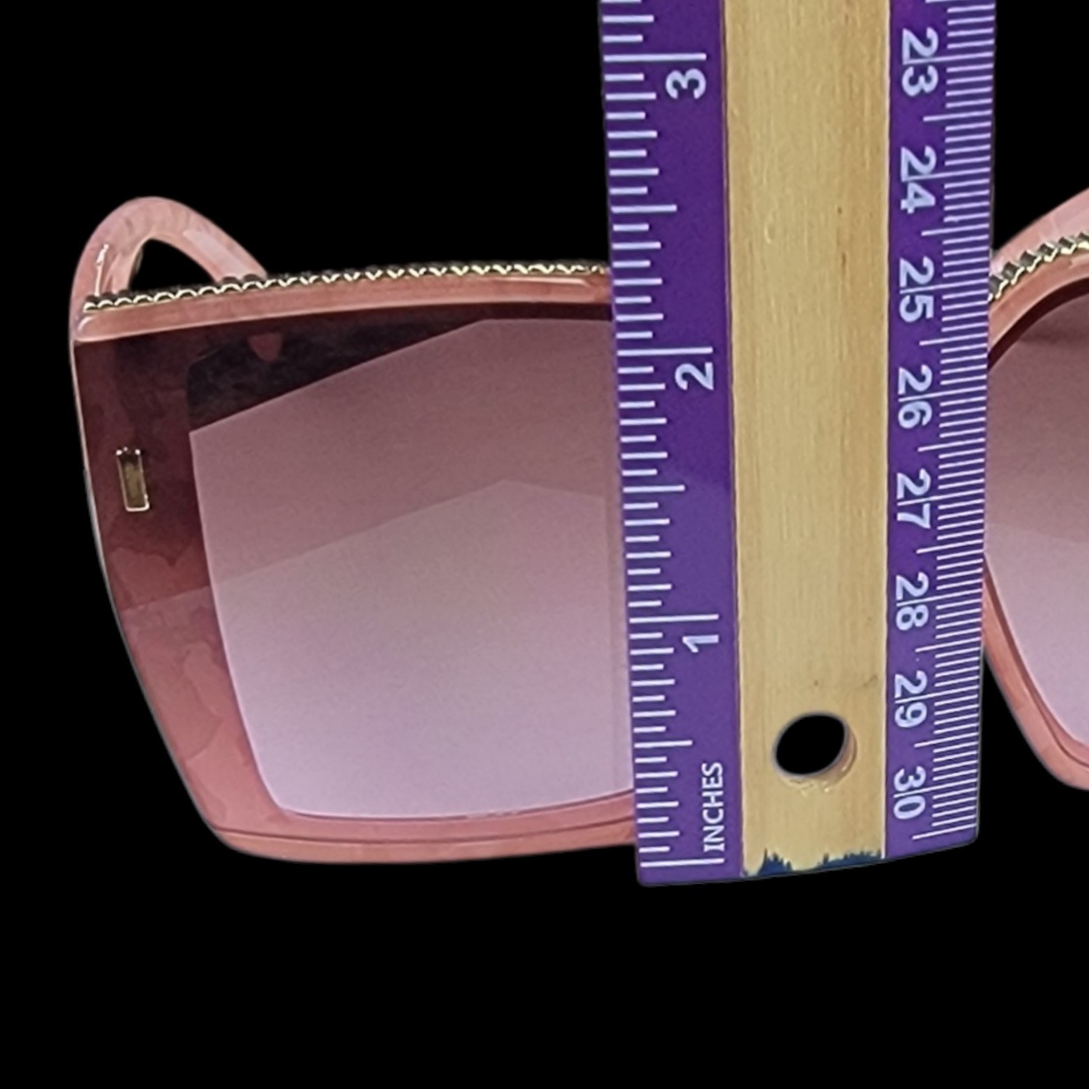 True Religion Authentic Women's Cowgirl Western Oversized Kool Pink Sun Glasses thumbnail 7