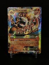 M Camerupt EX XY198a Full Art Black Star Promo Ultra Rare Pokemon Karte 2017 LP