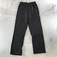 Augusta Sportswear Sweatpants Youth Medium Black Fleece Elastic Drawstring Ankle