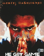 SPIKE LEE DIRECTOR SIGNED HE GOT GAME 8x10 PHOTO - BECKETT COA