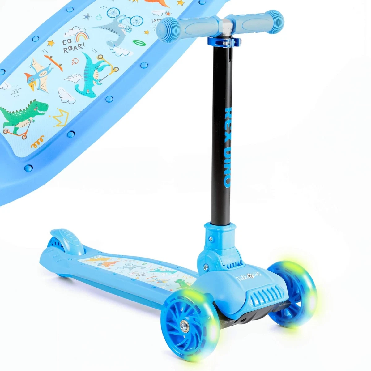 Trottinettes manuelles enfants avec 3 roues