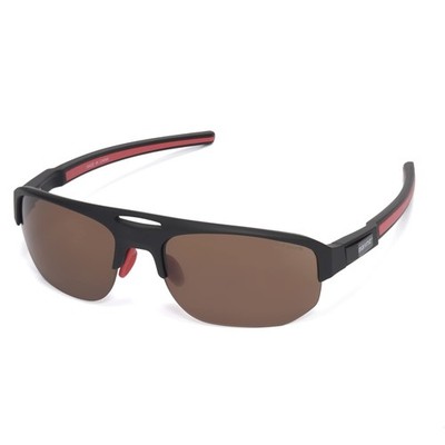 maivnz High Definition Golf One Size, 865 Black Frame Brown Lens 