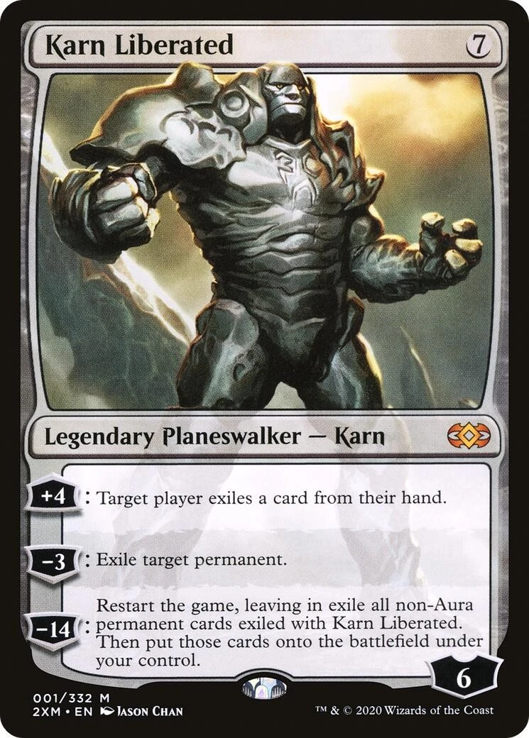 Planeswalker Magic: The Gathering Colorless Karn Liberated