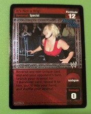 WWE WWF Raw Deal CCG Gail Kim Molly Holly It's Not A Wig Ultra Rare Foil