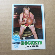 Jack Marin 1973-74 Topps #122 Houston Rockets Duke U NM FREE POSTAGE