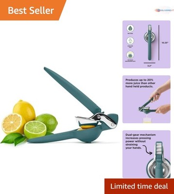 Lemon Squeezer Stainless Steel Manual Citrus Juicer Kitchen Bar Effortless