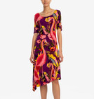 Desigual – Size S – Women's Flamingo A Symmetric Stretch Knee Length Dress