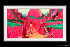 Samsung VG-SCFF75BWBZA 75" The Frame Customizable Bezel - Modern Brown 2025 