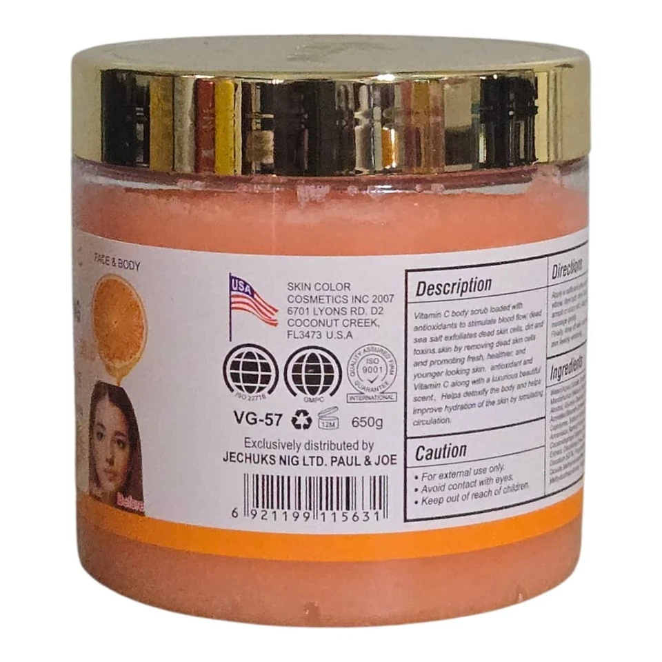 💯 Original Veet Gold Vitamina C Super Exfoliante  Foto 4 de 4