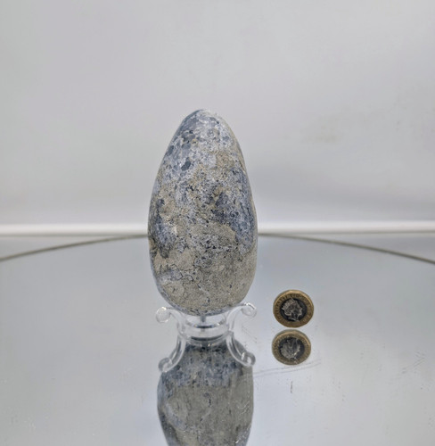 Huevo grande de cristal celestita (#8) - Imagen 3 de 3
