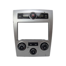 2007-2008 Hyundai Tiburon Ac Heat Air Climate Control Radio Clock Silver Bezel 2007-2008 Hyundai Tiburon Ac Heat Air Climate Control Radio Clock Silver Bezel