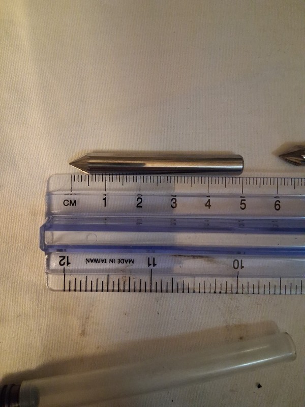 Misc 4pc Set Various Sizes Cone Shaped Tungsten Carbide Burr Bur Die Grinder Bit
