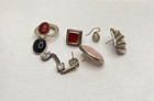 30.0g Sterling Silver 925 Precious Metal Scrap Jewelry Lot Multi Gemstones — photo 1