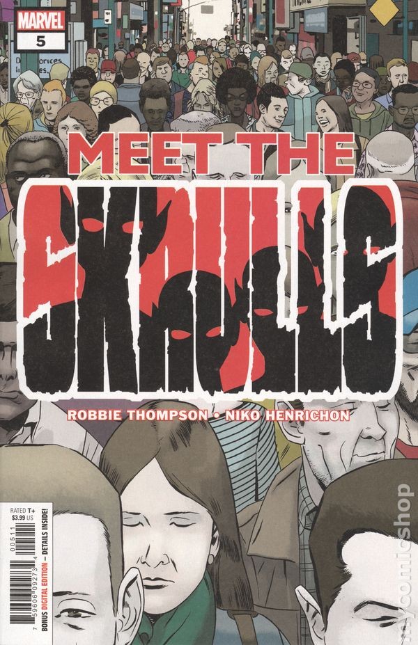 Meet the Skrulls #5 VF 2019 Stock Image