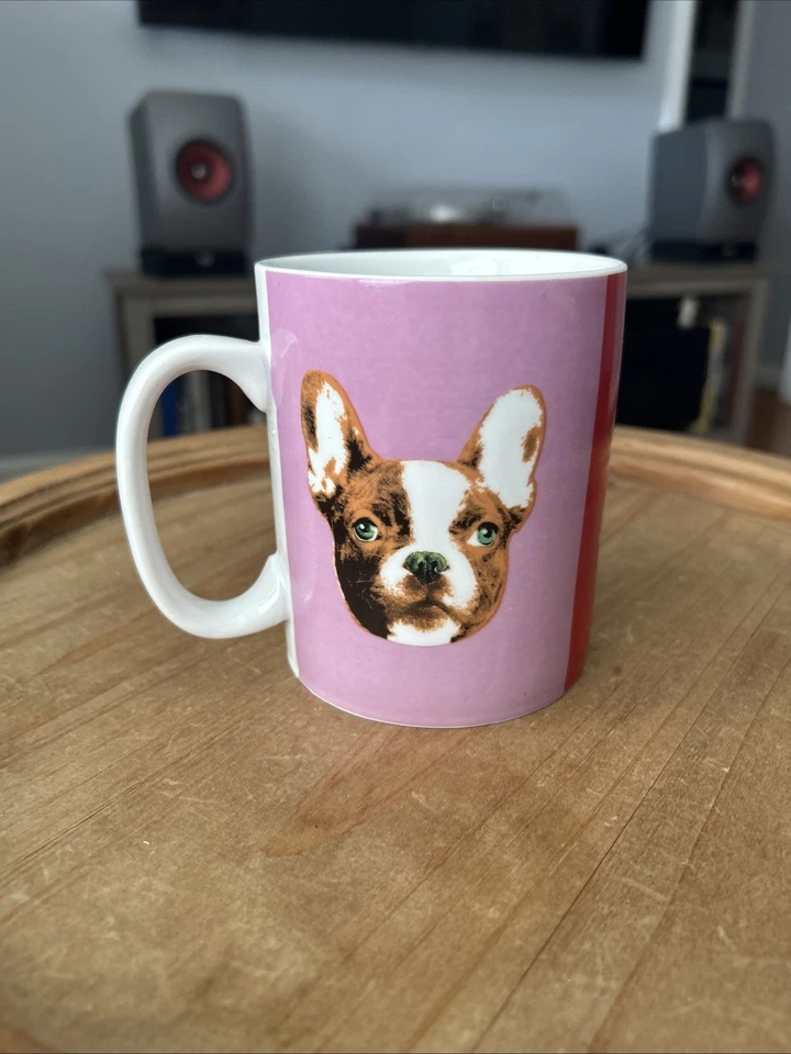 Fringe Studio Pop Art Coffee Mug Tea Cup Multicolor Dogs 12 oz. - Image 3 of 4