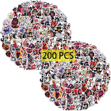 200 Pcs Cartoon Stickers for Laptop, Water Bottle, Skateboard, Party Supplies