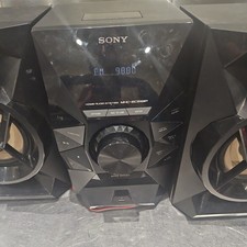 Sony MHC-EC619IP Home Audio System USB Dock Bass Boost Tested and Working video