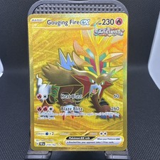 GOUGING FIRE EX 214/162 HYPER RARE TEMPORAL FORCES POKEMON HOLO NEAR MINT on eBay