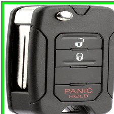 Keyless Entry Flip Key Fob Replacement for Remote Control Cars