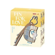 Authentic PIN FOR LOVE Series A-M Letter Pendant Blind Box Figures Toy Sealed