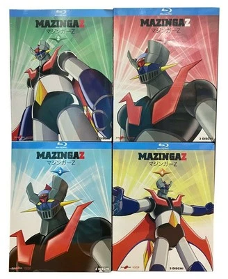 12 Blu ray x 4 Box MAZINGA Z - MAZINGER di Go Nagai collezione serie completa