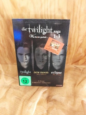 Die Twilight Saga 1-3 Was bis(s)her geschah... inkl. Sammelkarte Limited Edition