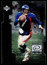 1998 Upper Deck Black Diamond Diecut #PC7 John Elway Premium Cut