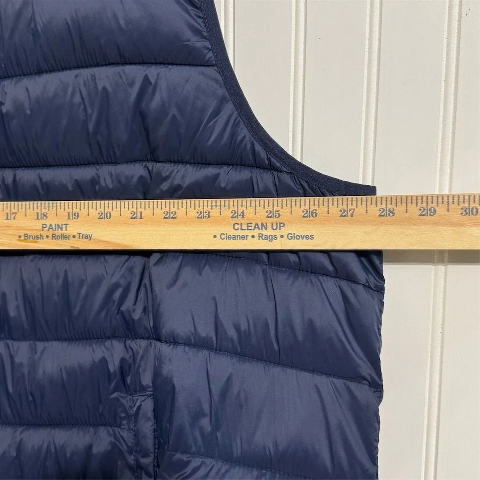 Swiss Tech Puffer Vest 3XL 54-56 Dark Navy Quilted Full Zip Insulated Utility - Image 3 of 4