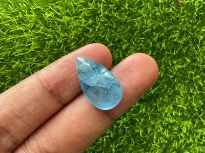 25,88ct 100% natürlich Top Qualität Brasilien unbeheizt Santa Maria blau Aquamarin