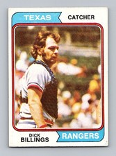 1974 Topps #466 Dick Billings Excellent
