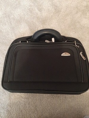 Samsonite Computer Bag Business Briefcase Carry On Laptop Travel **With Strap**