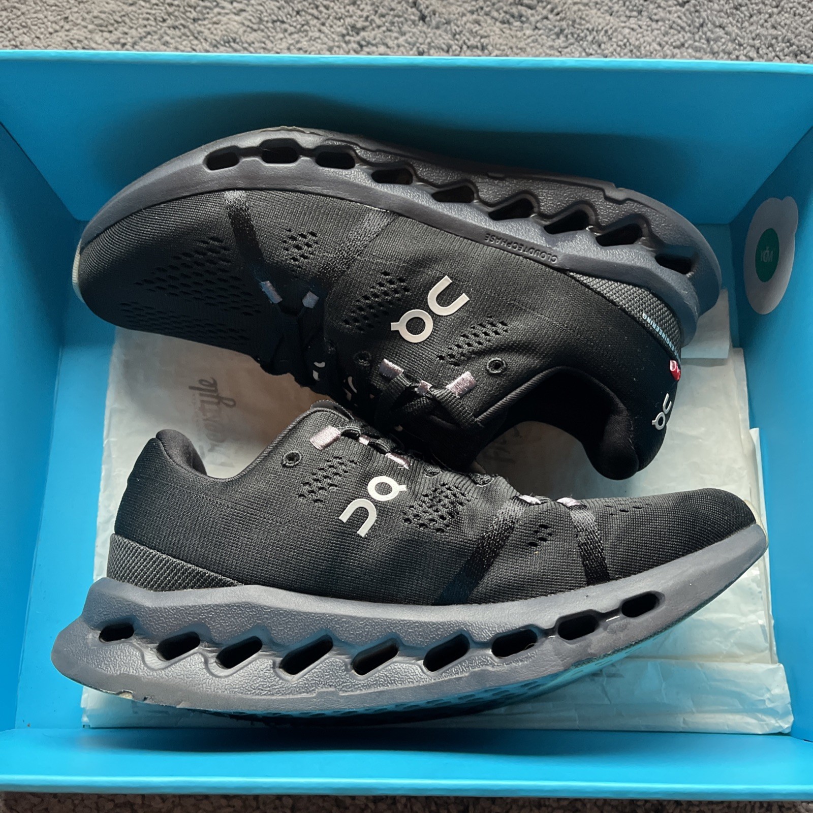 On Running Cloudsurfer All Black 3WD10440485 Wome… - image 3