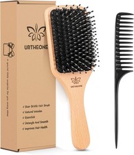 Hair Brush Boar Bristle Hairbrush for Thi Curly Thin Long Short Wet or