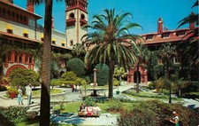Vintage Postcard, Henry M. Flagler College, Hotel, St. Augustine, Florida, used