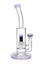 TOB Mr. Green WP 14" Double Layer Shower Dome Bent Tube – Purple | FREE Shipping