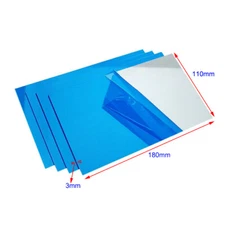 1pc 180x110x3mm Optical Front Surface Reflector Mirror DIY Projector Mirrors