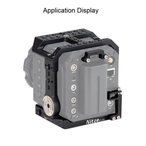 Jaula de cámara completa TP-E2-FS para cámara Z e2-m4/s6/f6/f8 con abrazadera de cable HDMI USB Tpc - Imagen 7 de 8