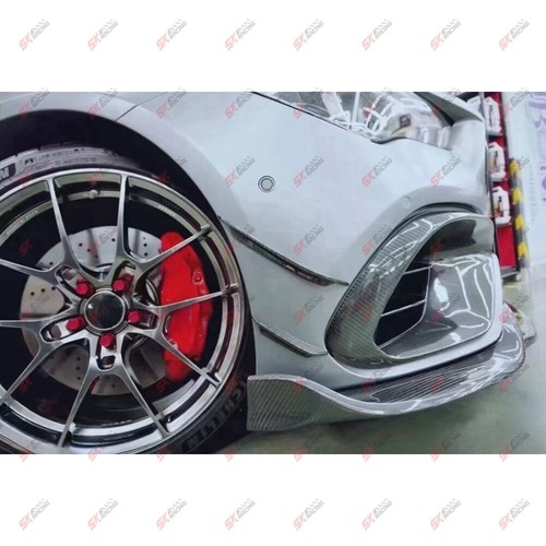 Para Benz CLA45 AMG W118 20+ SECO Fibra de Carbono Ventilación Delantera Aletas Tapa Espejo - Imagen 8 de 37