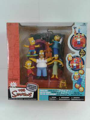 McFarlane The Simpsons Deluxe Boxed Set Family Couch Gag