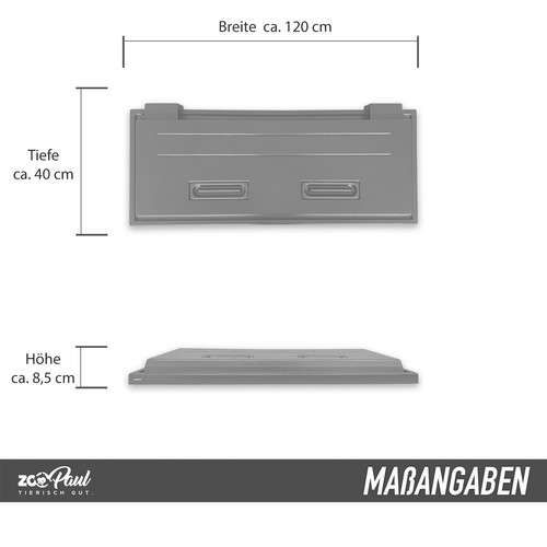 🐠Aquarium Abdeckung🐠 ZooPaul ohne LED Leuchtbalken Deckel verschiedene Größen - Bild 10 von 41